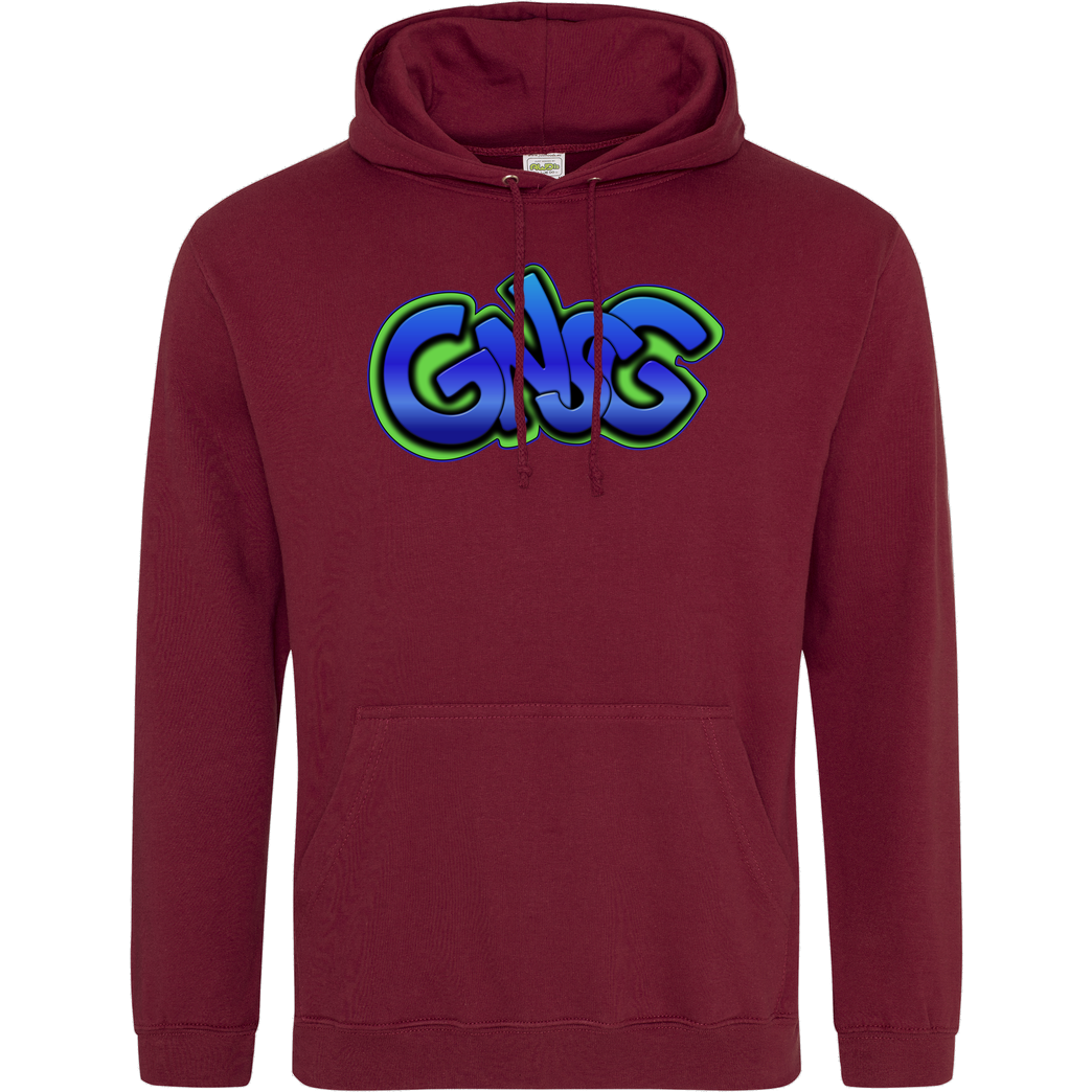 GNSG GNSG - Blue Logo Sweatshirt JH Hoodie - Bordeaux