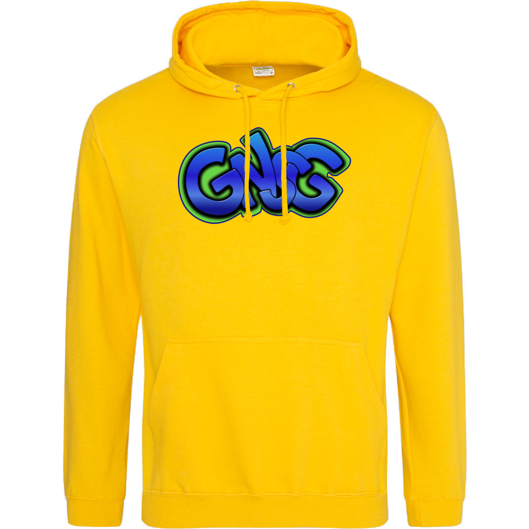 GNSG GNSG - Blue Logo Sweatshirt JH Hoodie - Gelb