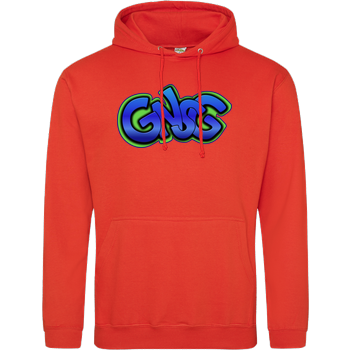 GNSG - Blue Logo JH Hoodie - Orange