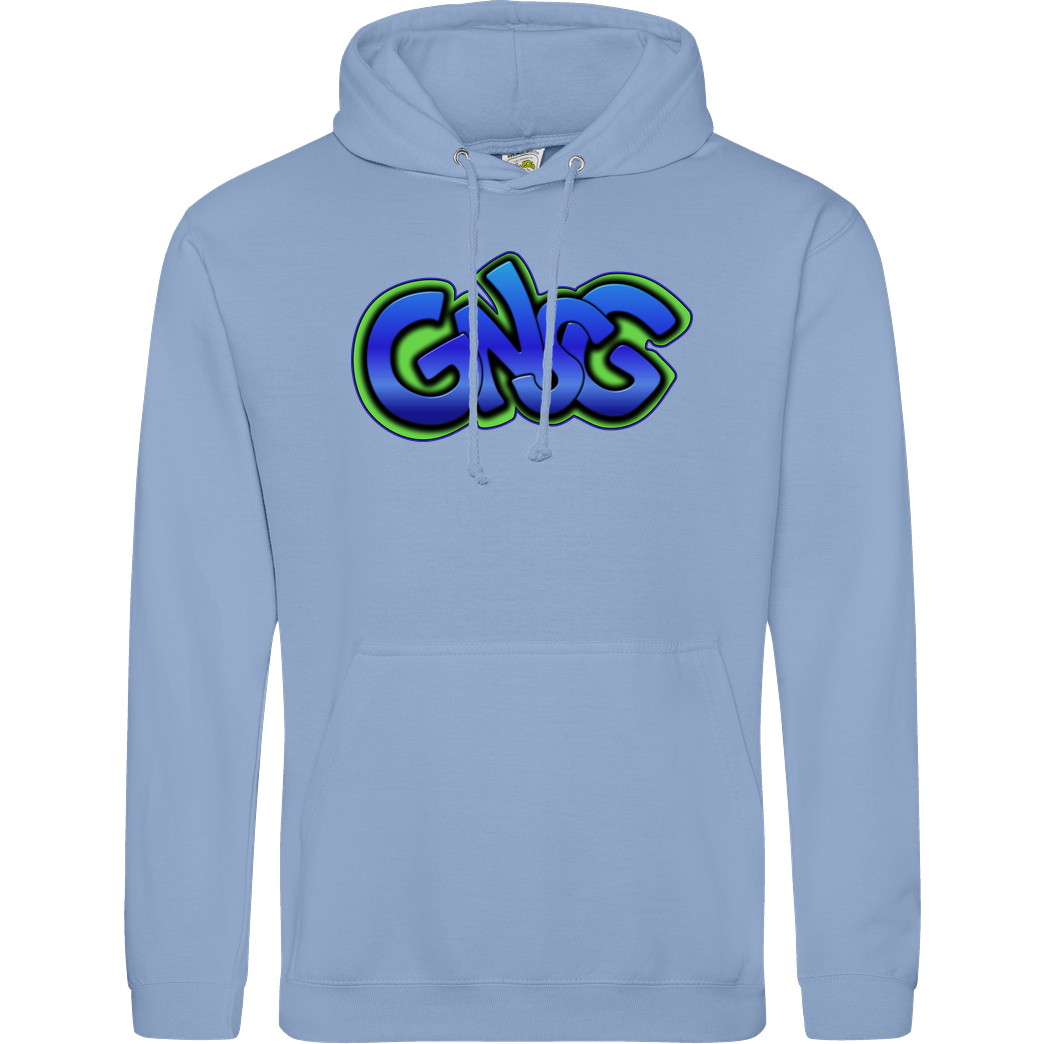 GNSG GNSG - Blue Logo Sweatshirt JH Hoodie - Hellblau