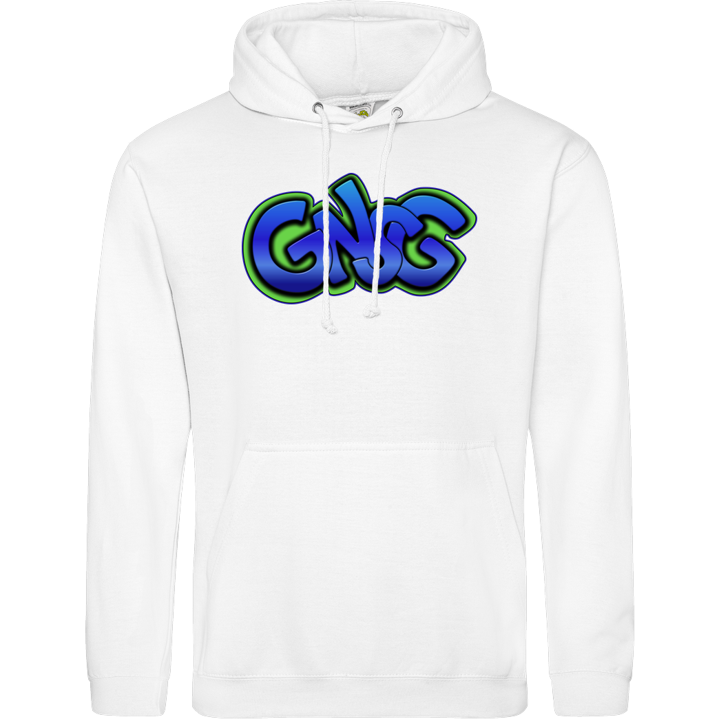 GNSG GNSG - Blue Logo Sweatshirt JH Hoodie - Weiß