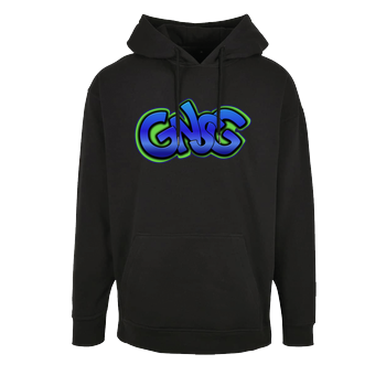 GNSG - Blue Logo Oversize Hoodie