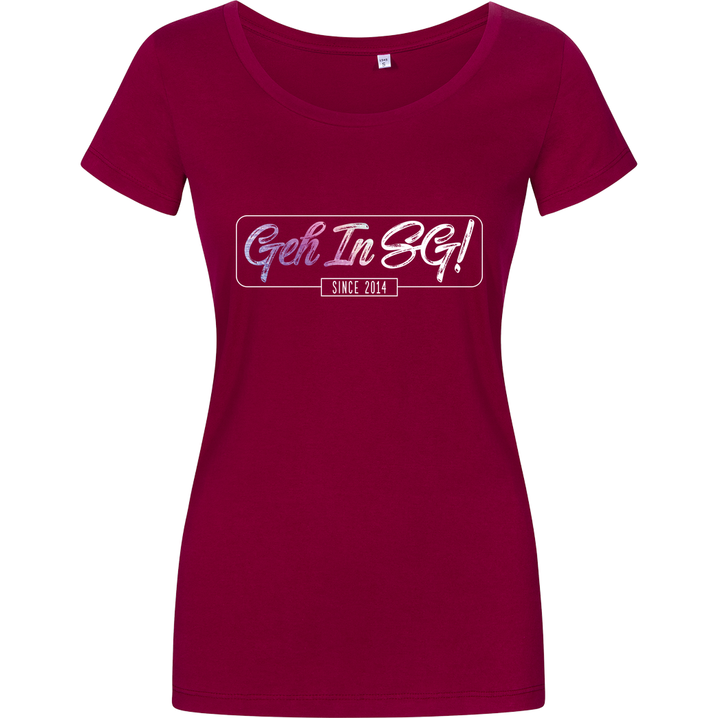 GNSG GNSG - GehInSG T-Shirt Damenshirt berry
