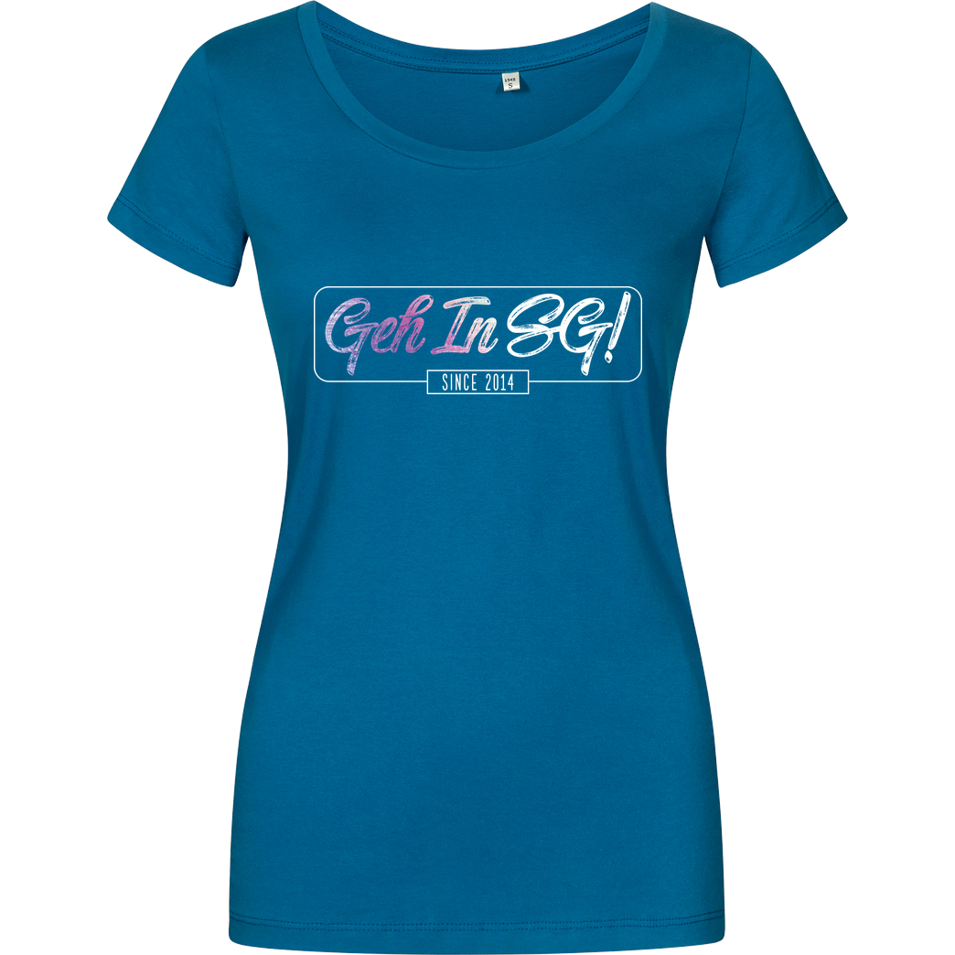 GNSG GNSG - GehInSG T-Shirt Damenshirt petrol