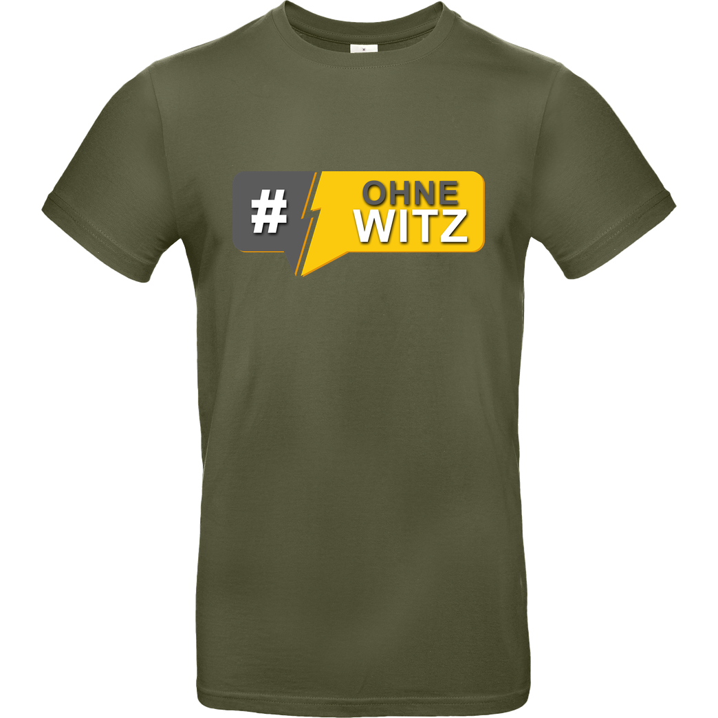 GNSG GNSG - #OhneWitz T-Shirt B&C EXACT 190 - Khaki