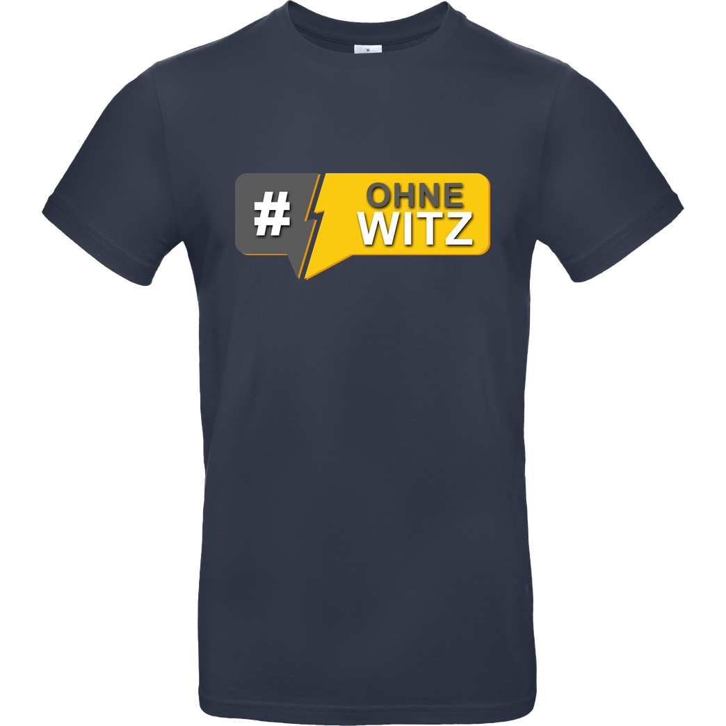 GNSG GNSG - #OhneWitz T-Shirt B&C EXACT 190 - Navy