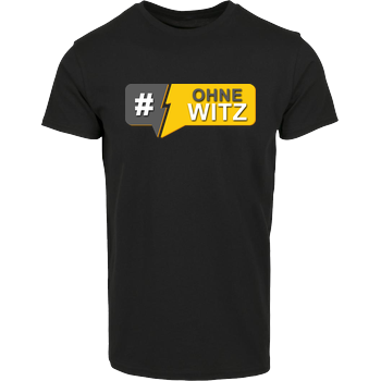 GNSG - #OhneWitz Hausmarke T-Shirt  - Schwarz