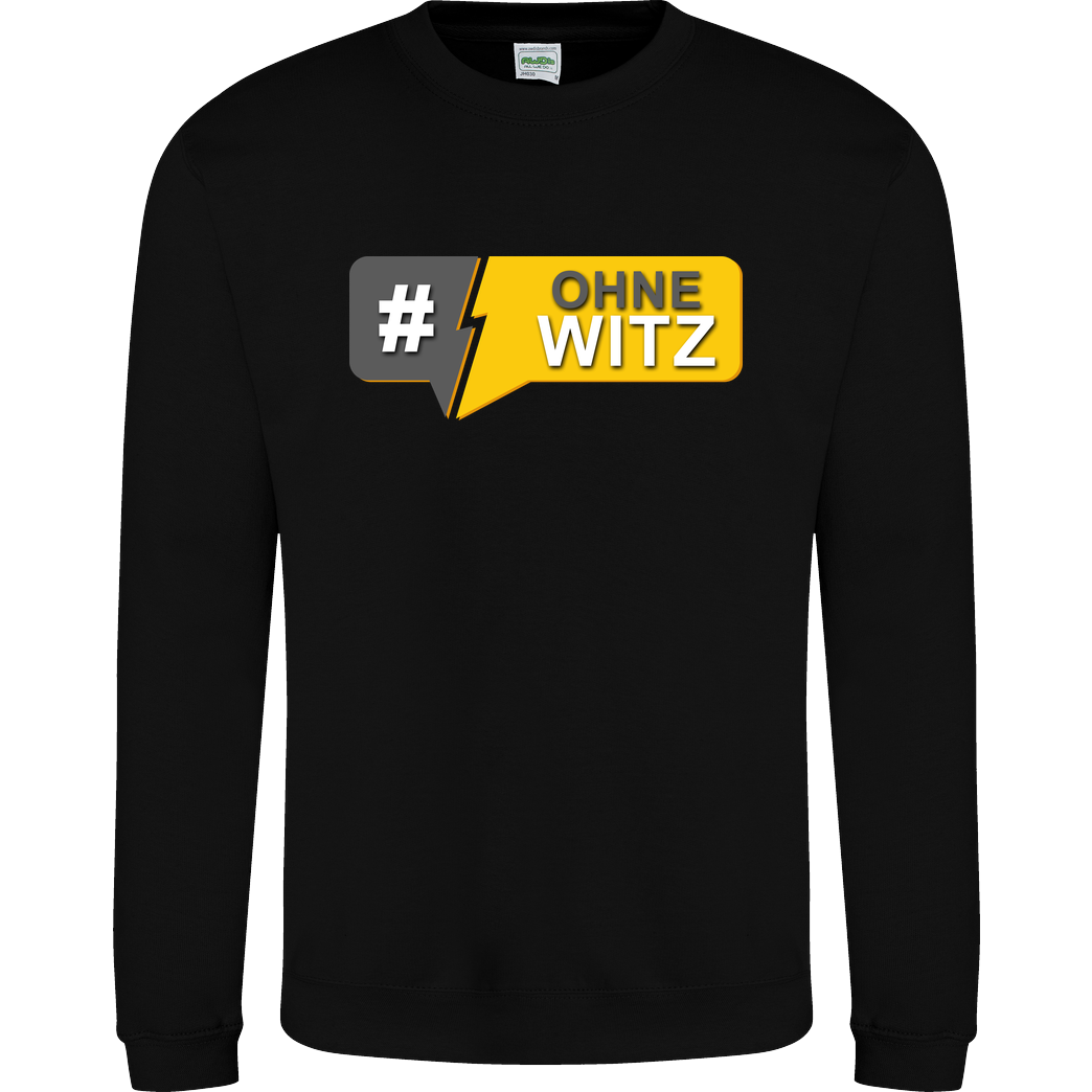 GNSG GNSG - #OhneWitz Sweatshirt JH Sweatshirt - Schwarz