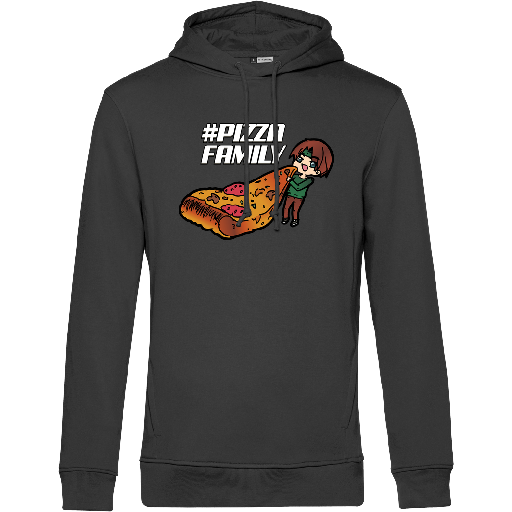 GNSG GNSG - Pizza Family Sweatshirt B&C HOODED INSPIRE - schwarz