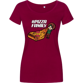 GNSG - Pizza Family Damenshirt berry