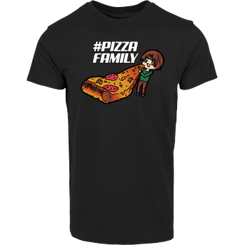 GNSG - Pizza Family Hausmarke T-Shirt  - Schwarz