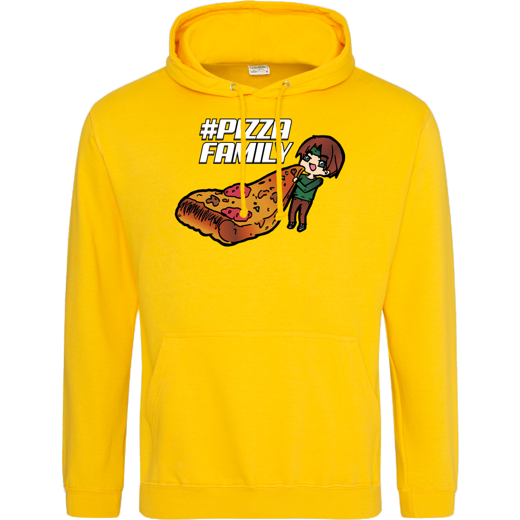 GNSG GNSG - Pizza Family Sweatshirt JH Hoodie - Gelb
