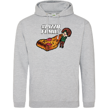 GNSG - Pizza Family JH Hoodie - Heather Grey
