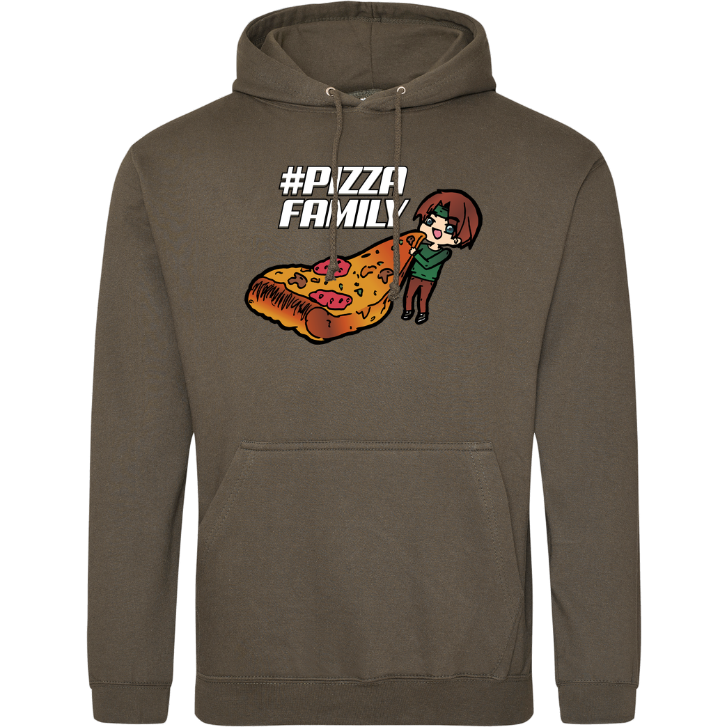 GNSG GNSG - Pizza Family Sweatshirt JH Hoodie - Khaki