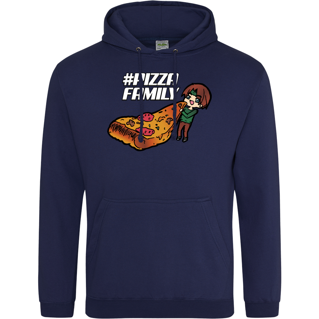 GNSG GNSG - Pizza Family Sweatshirt JH Hoodie - Navy