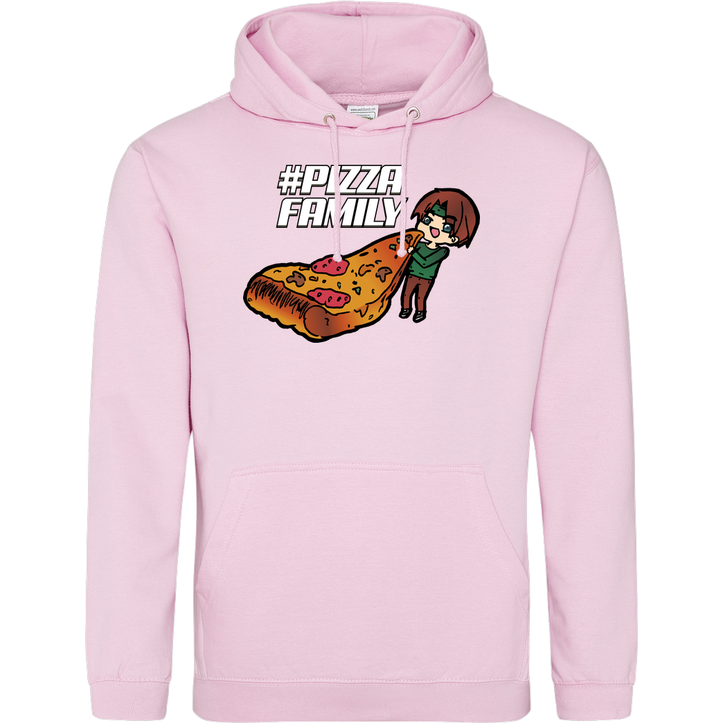 GNSG GNSG - Pizza Family Sweatshirt JH Hoodie - Rosa