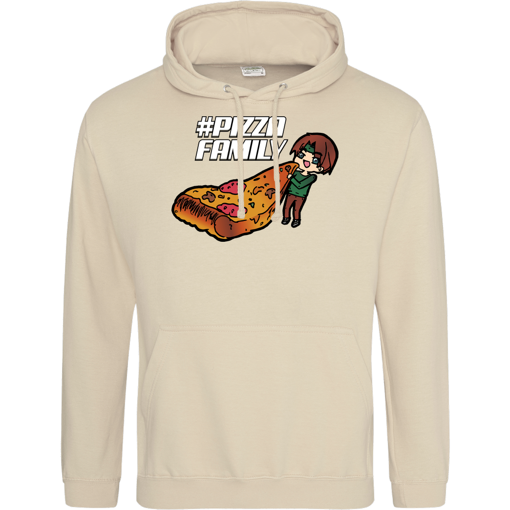 GNSG GNSG - Pizza Family Sweatshirt JH Hoodie - Sand