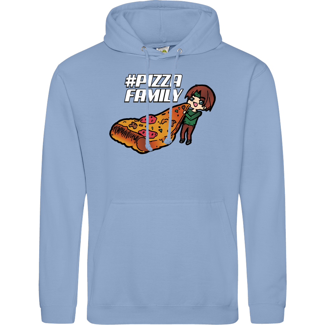 GNSG GNSG - Pizza Family Sweatshirt JH Hoodie - Hellblau