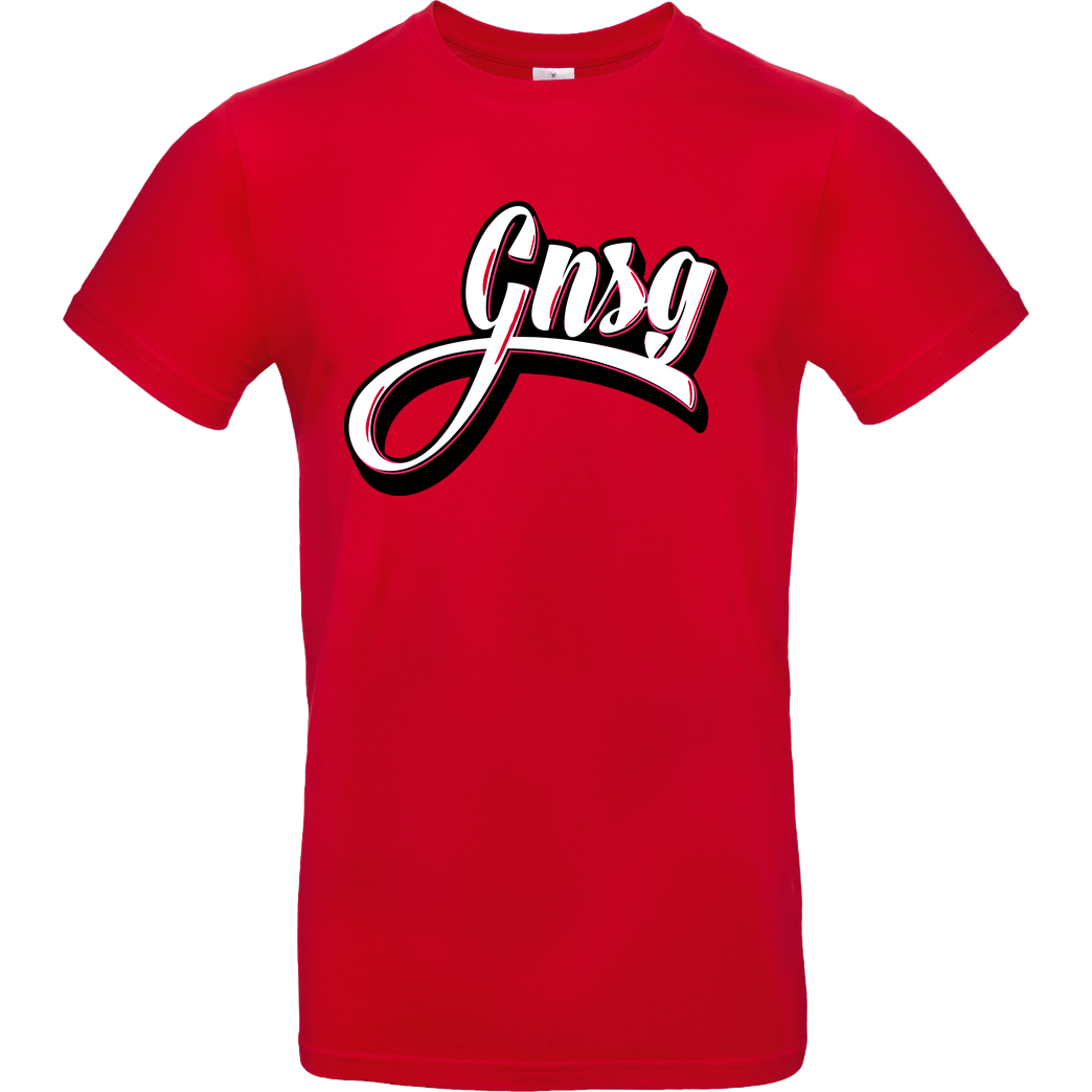 GNSG GNSG - Sommer-Shirt T-Shirt B&C EXACT 190 - Rot