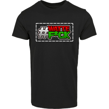 GNSG - Watte F*CK Hausmarke T-Shirt  - Schwarz