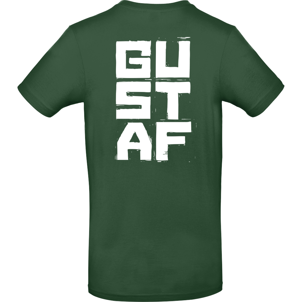 GustafGabel Gustaf Gabel - GCat T-Shirt B&C EXACT 190 - Flaschengrün