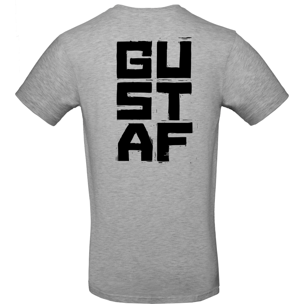 GustafGabel Gustaf Gabel - GCat T-Shirt B&C EXACT 190 - heather grey