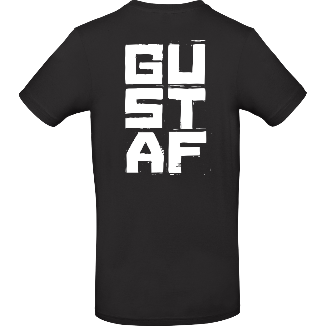 GustafGabel Gustaf Gabel - GCat T-Shirt B&C EXACT 190 - Schwarz
