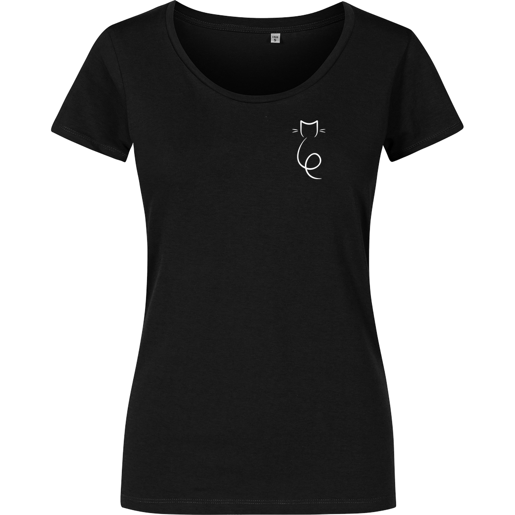 GustafGabel Gustaf Gabel - GCat T-Shirt Damenshirt schwarz