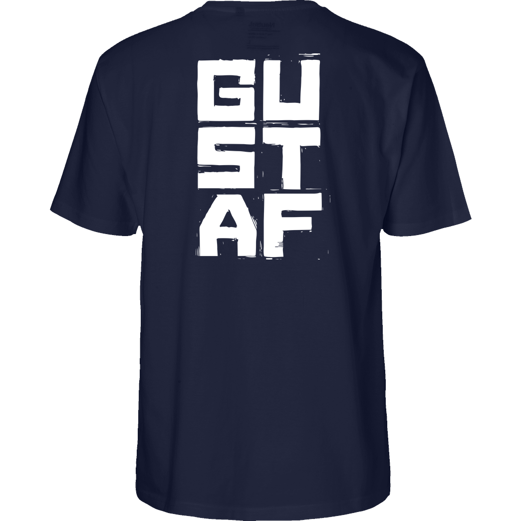 GustafGabel Gustaf Gabel - GCat T-Shirt Fairtrade T-Shirt - navy
