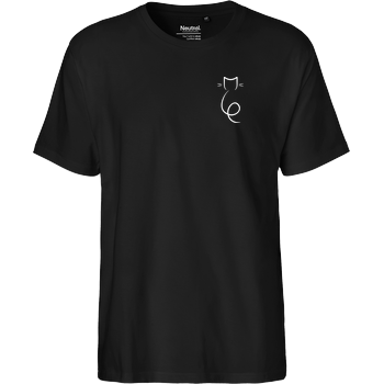 Gustaf Gabel - GCat Fairtrade T-Shirt - schwarz
