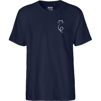 Gustaf Gabel - GCat Fairtrade T-Shirt - navy