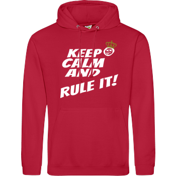 Hallodri - Keep Calm and Rule It! JH Hoodie - Rot