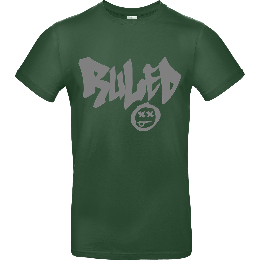 hallodri hallodri - Ruled T-Shirt B&C EXACT 190 - Flaschengrün
