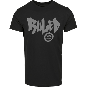 hallodri - Ruled Hausmarke T-Shirt  - Schwarz