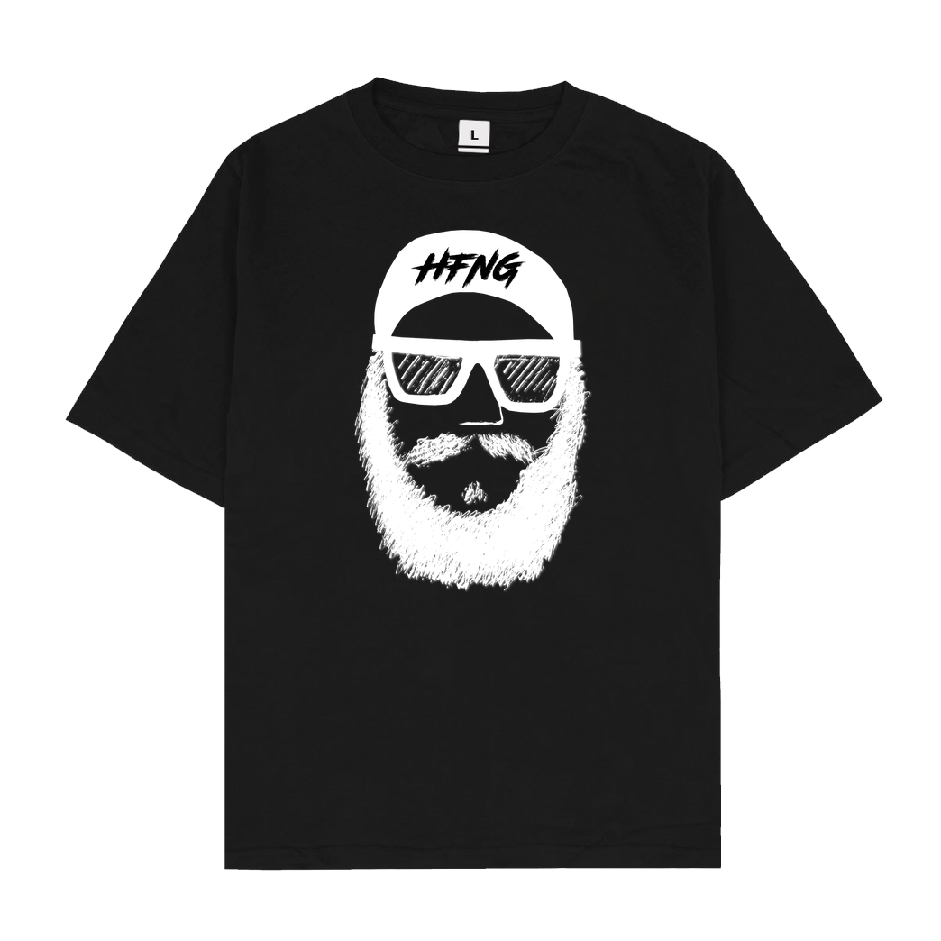 Hoffnung91 Hoffnung91 - Hoffi T-Shirt Oversize T-Shirt - Schwarz
