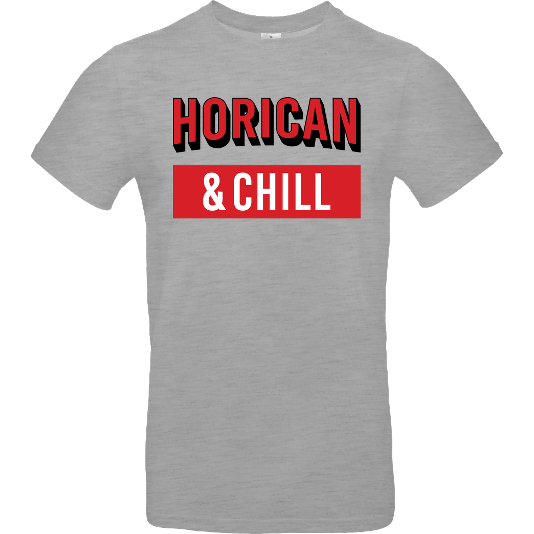 Horican Horican - and Chill T-Shirt B&C EXACT 190 - heather grey