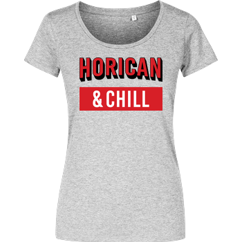 Horican - and Chill Damenshirt heather grey