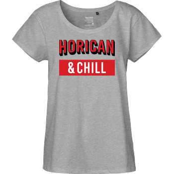 Horican - and Chill Fairtrade Loose Fit Girlie - heather grey