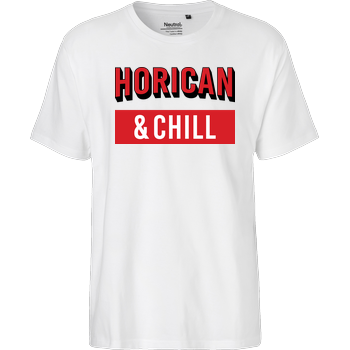 Horican - and Chill Fairtrade T-Shirt - weiß