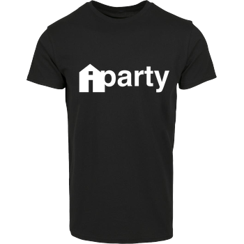 iHausparty - Logo Hausmarke T-Shirt  - Schwarz