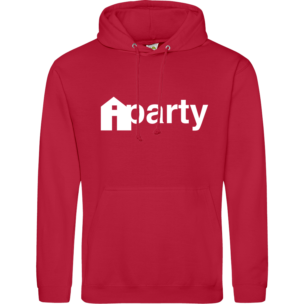 iHausparty iHausparty - Logo Sweatshirt JH Hoodie - Rot