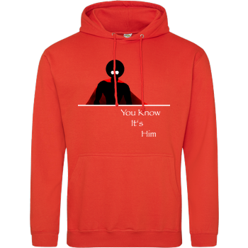 iHausparty - you know it's him JH Hoodie - Orange