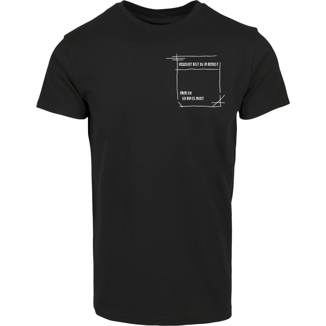 Isy Zerinami  Isy - Realist T-Shirt Hausmarke T-Shirt  - Schwarz