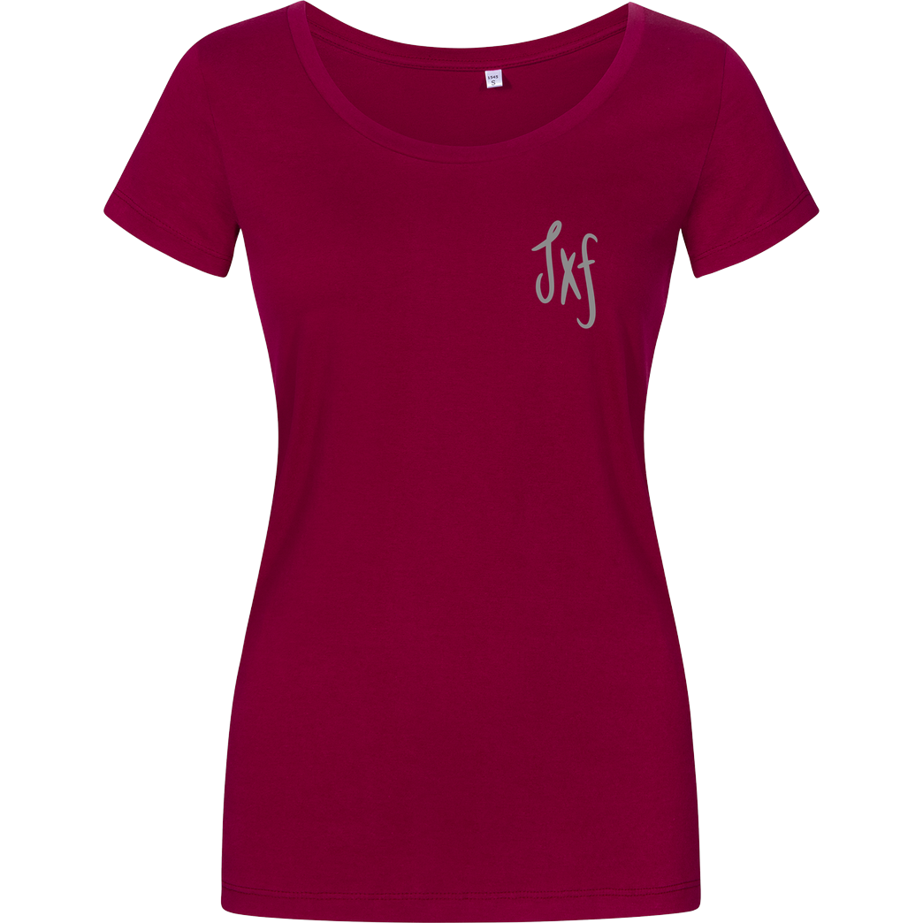 janaxf Janaxf - Rose T-Shirt Damenshirt berry