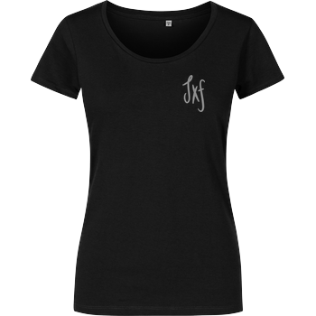 Janaxf - Rose Damenshirt schwarz