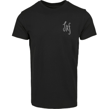 Janaxf - Rose Hausmarke T-Shirt  - Schwarz