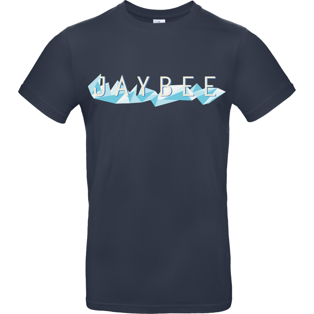 Jaybee Jaybee - Logo T-Shirt B&C EXACT 190 - Navy