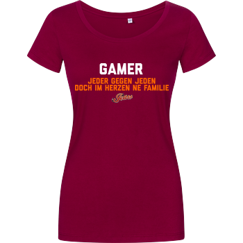 Jeaw - Gamer Damenshirt berry