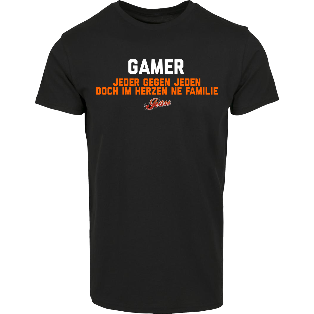 Jeaw Jeaw - Gamer T-Shirt Hausmarke T-Shirt  - Schwarz