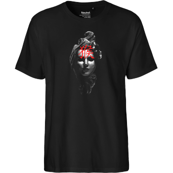 Jeryko - Mask Sign Fairtrade T-Shirt - schwarz